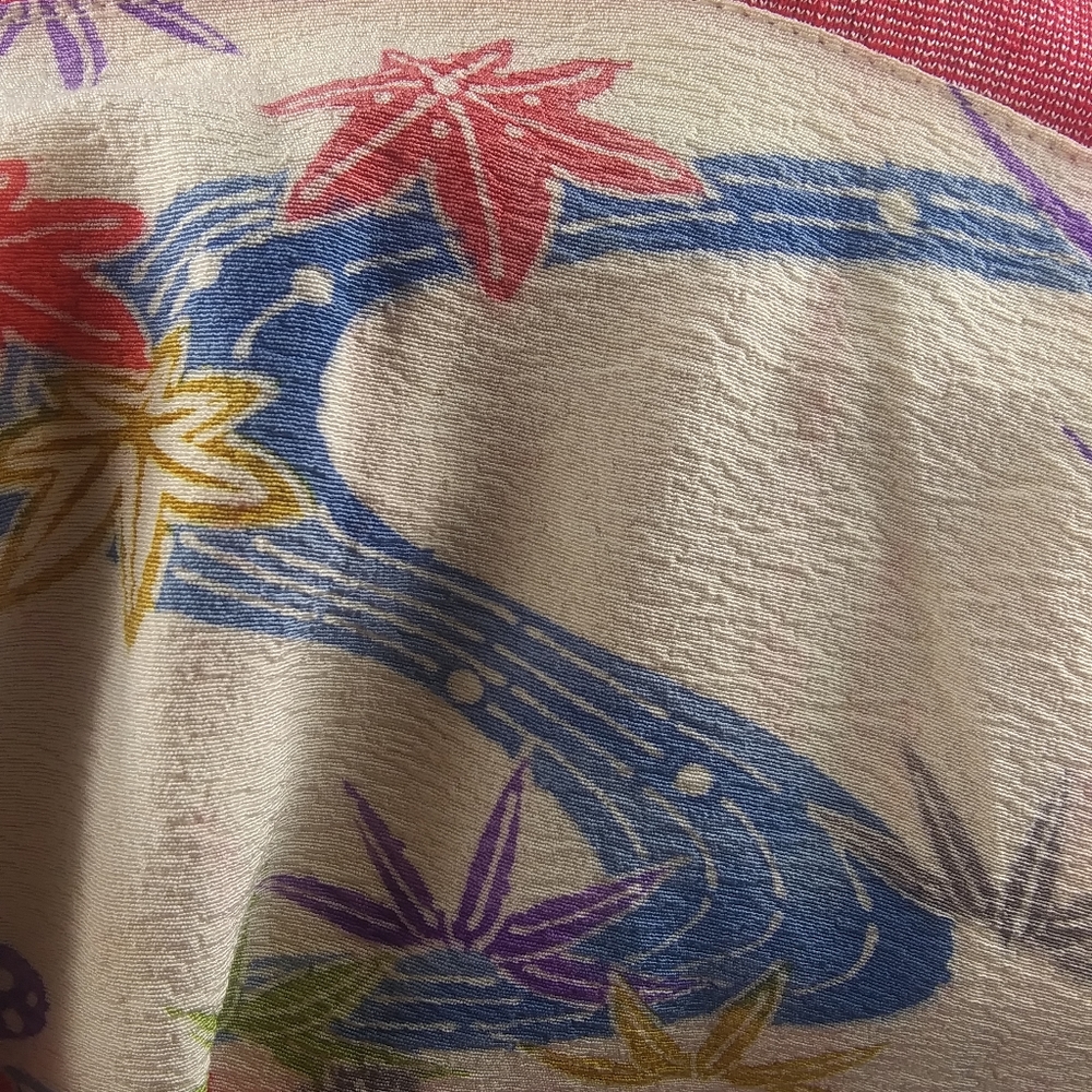 ONE OF A KIND Yasuko Vintage Silk Kimono T-shirt - Picture 6 of 7